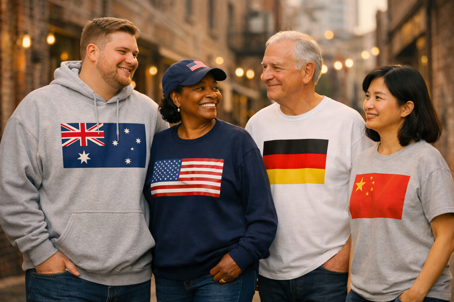 Wear Your Country's Flag With Pride