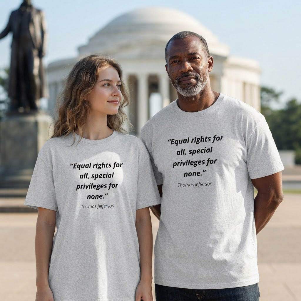 Equal Rights for All, Special Privileges for None: The Jefferson Line Worth Wearing