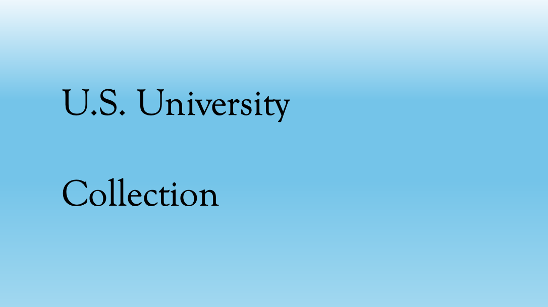 U.S. University  Collection