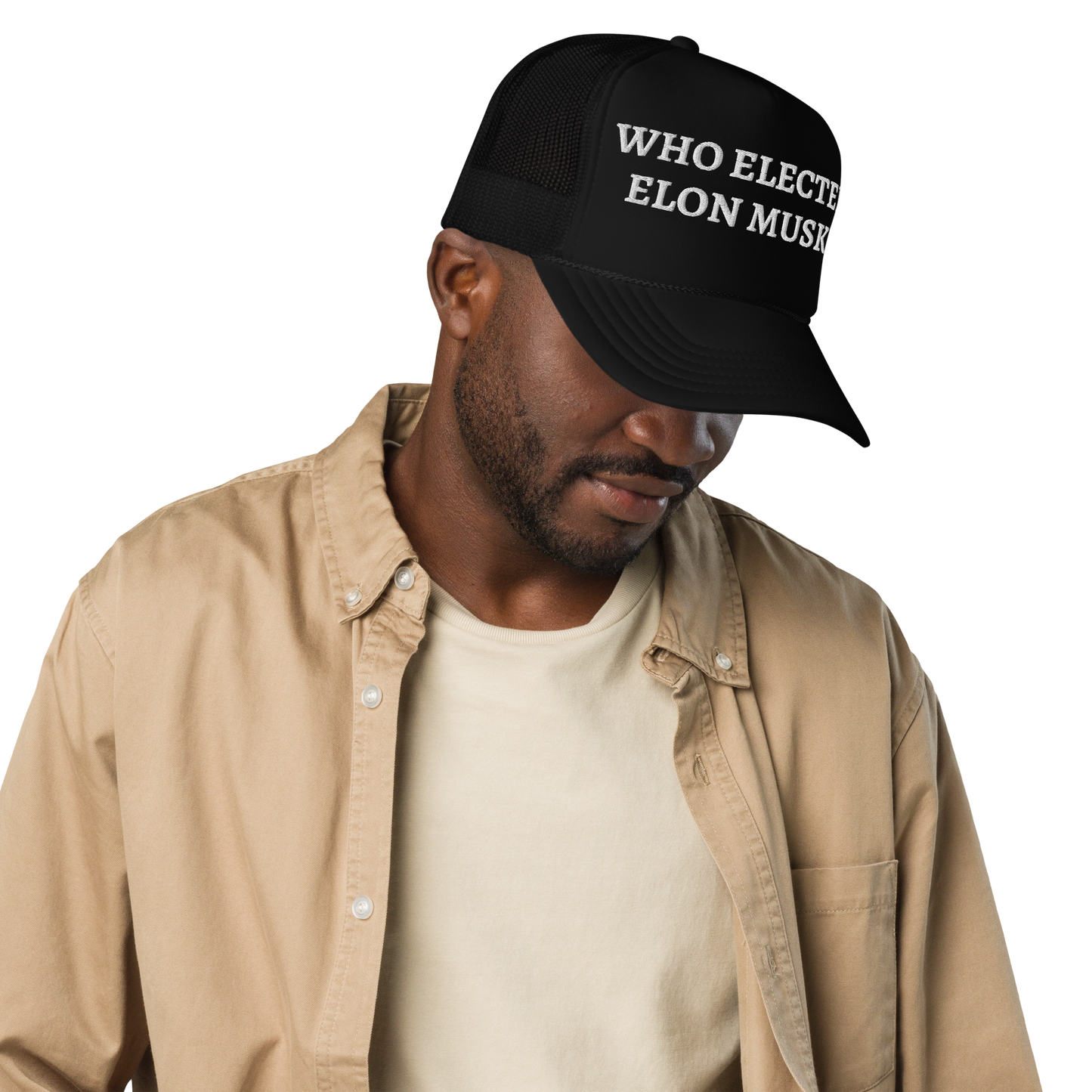 Who Elected Elon Musk trucker hat