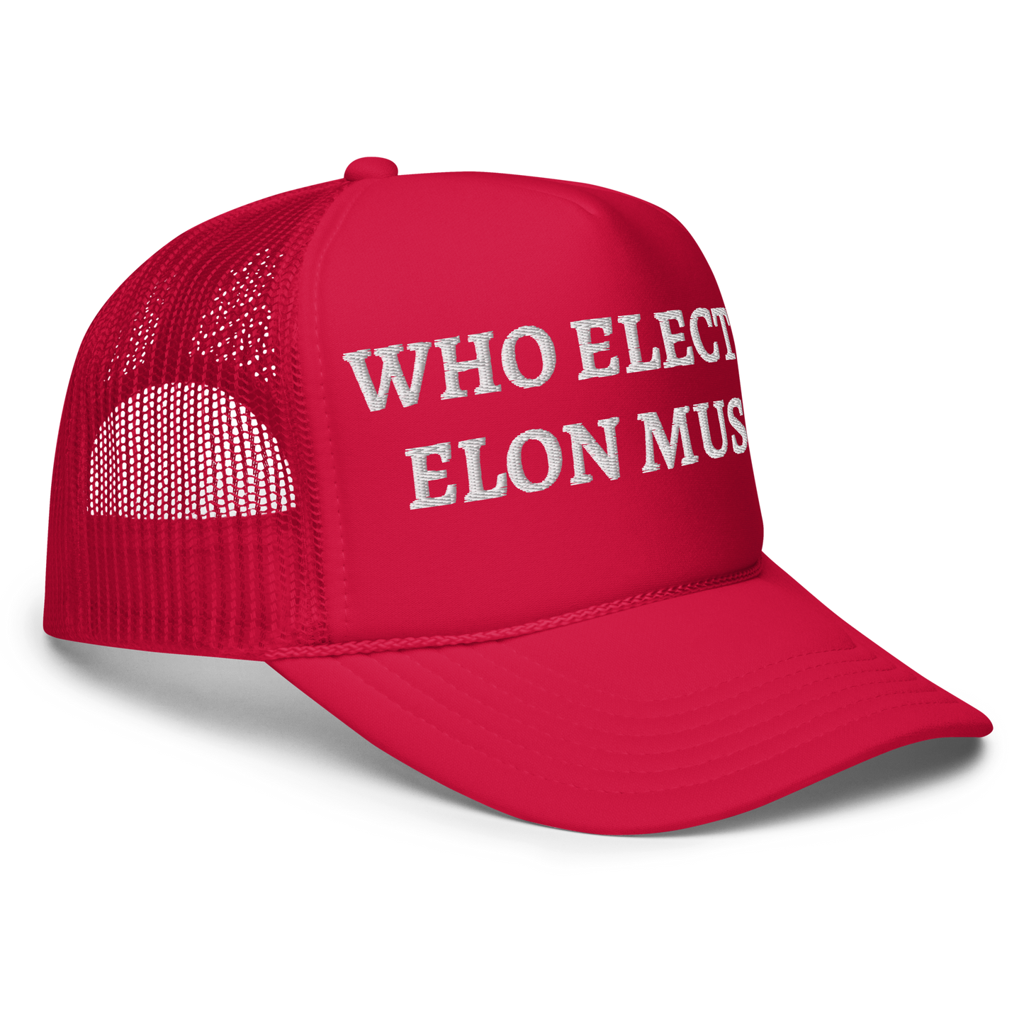 Who Elected Elon Musk trucker hat