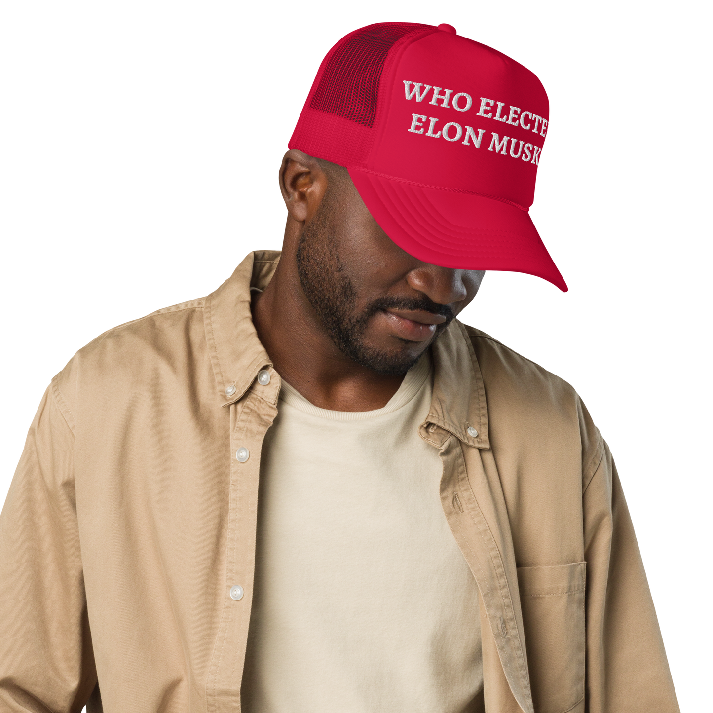 Who Elected Elon Musk trucker hat