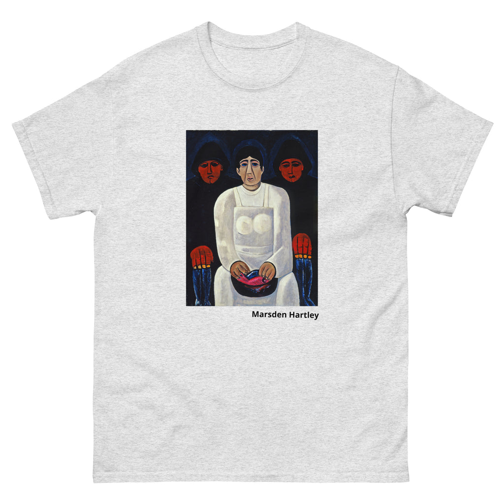 Unisex classic tee featuring Marsden Hartley's expressionist painting The Lost Felice