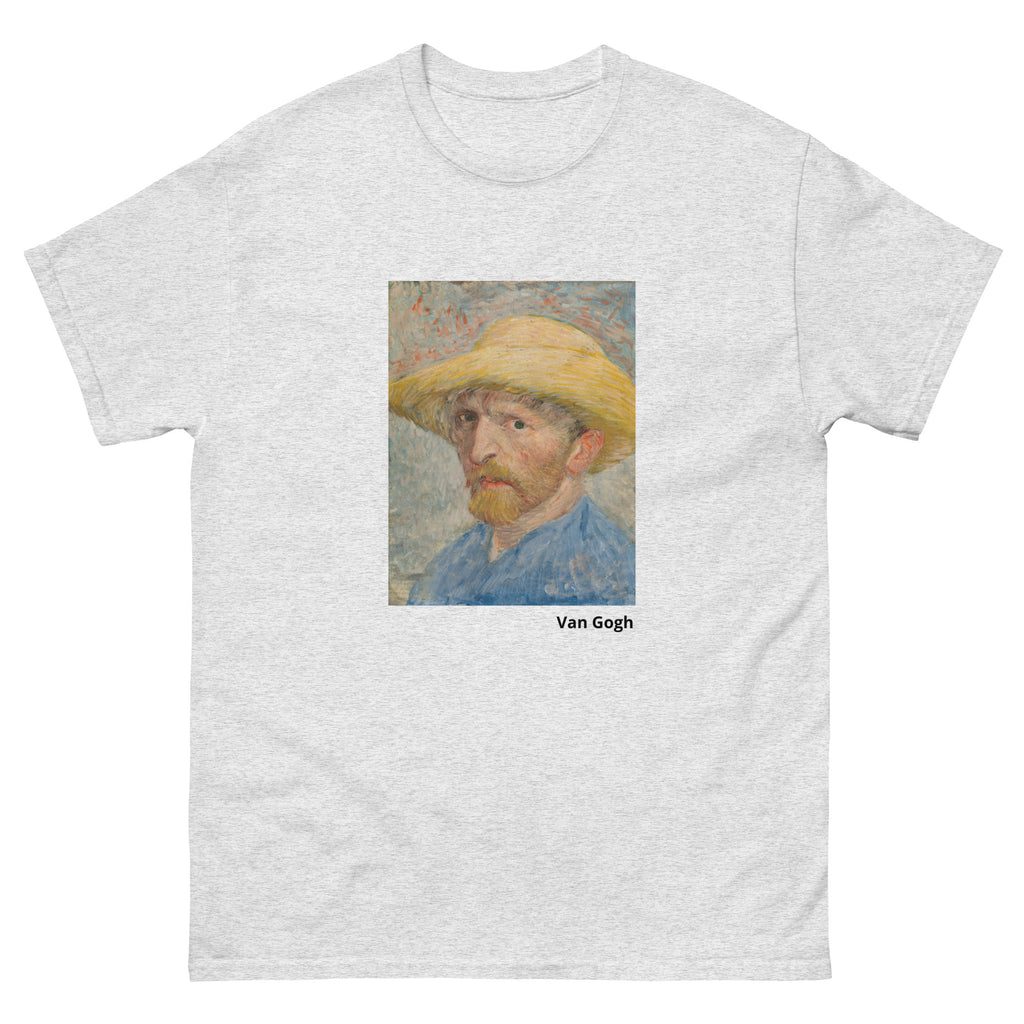Unisex classic tee featuring Van Gogh's expressive post-impressionist self-portrait