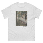 Unisex classic tee featuring Degas's impressionist painting of a ballet performance on stage