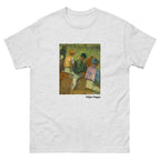 Unisex classic tee featuring Degas's impressionist painting of four jockeys on horseback