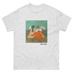 Unisex classic tee featuring Degas's colorful painting of Russian dancers in folk costume