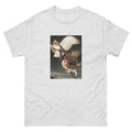 Unisex classic tee featuring Audubon's detailed naturalist illustration of a barn owl
