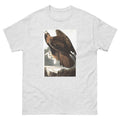 Unisex classic tee featuring Audubon's detailed naturalist illustration of a golden eagle