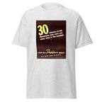Unisex black t-shirt featuring vintage Prophylaxis poster artwork printed across the front