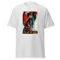 Unisex heather gray t-shirt featuring vintage Its Up to you Vintage poster artwork printed across the front