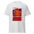 Unisex black t-shirt featuring vintage Aint Misbehavin Fats Waller poster artwork printed across the front