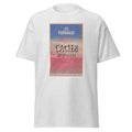 Unisex black t-shirt featuring vintage Scrap Metal poster artwork printed across the front