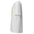 Unisex white t-shirt featuring University of New South Wales logo printed across the front chest