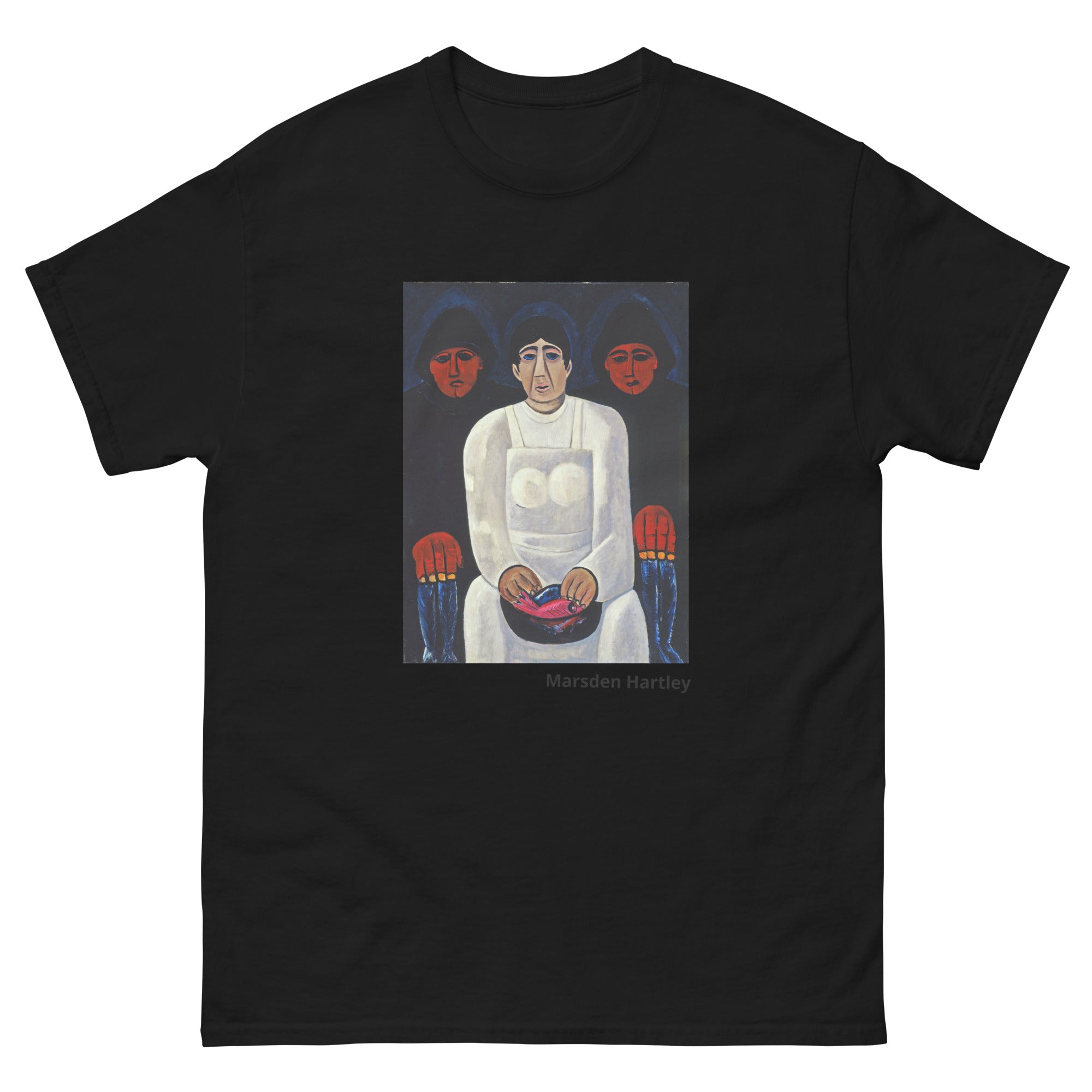 Unisex classic tee featuring Marsden Hartley's expressionist painting The Lost Felice