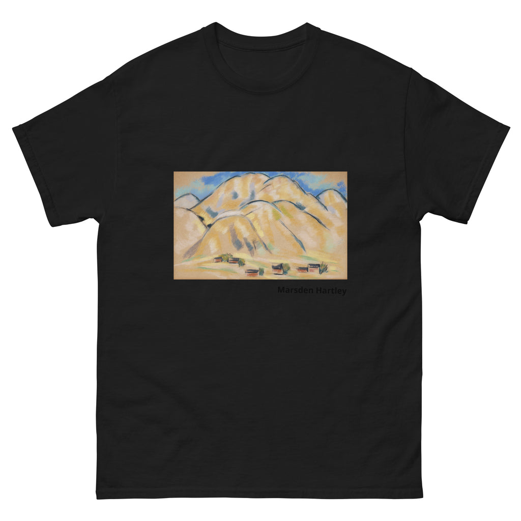 Unisex classic tee featuring Marsden Hartley's New Mexico Hills landscape painting