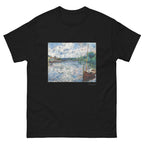 Unisex classic tee featuring Renoir's impressionist river scene The Seine at Chatou