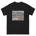 Unisex classic tee featuring Renoir's impressionist river scene The Seine at Argenteuil