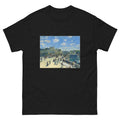 Unisex classic tee featuring Renoir's impressionist street scene of the Pont Neuf in Paris