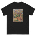Unisex classic tee featuring Renoir's impressionist landscape painting with lush greenery