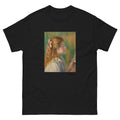Unisex classic tee featuring Renoir's impressionist reading scene painting La Lecture