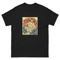 Unisex classic tee featuring Renoir's impressionist bouquet of narcissi and roses in bloom