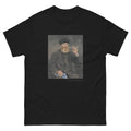 Unisex classic tee featuring Manet's impressionist painting of a man smoking a pipe