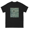 Unisex classic tee featuring Manet's dramatic painting of Rochefort's daring sea escape