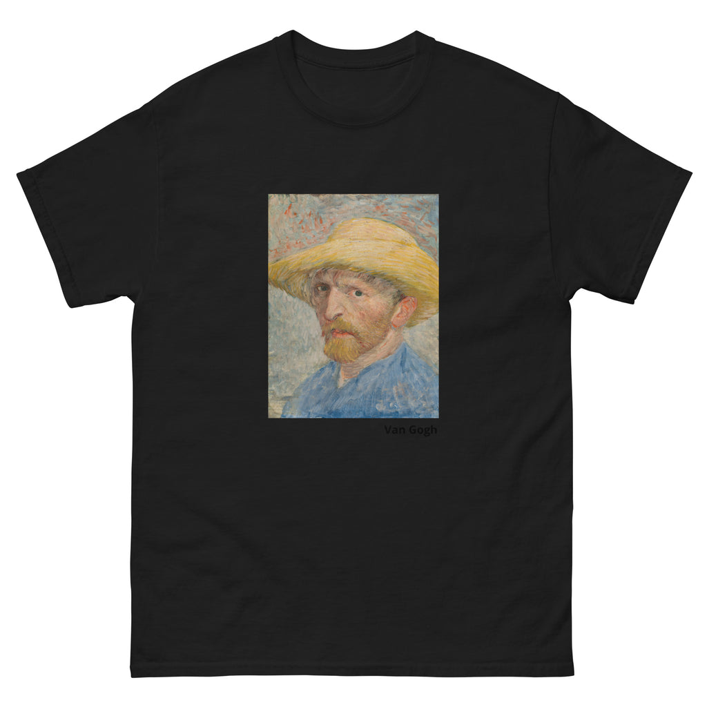 Unisex classic tee featuring Van Gogh's expressive post-impressionist self-portrait