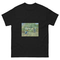 Unisex classic tee featuring Van Gogh's post-impressionist painting of a baby taking first steps