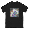 Unisex classic tee featuring Klimt's symbolist painting The Maiden with swirling decorative patterns