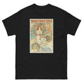 Unisex classic tee featuring Mucha's Art Nouveau travel poster for Monaco and Monte Carlo
