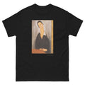 Unisex classic tee featuring Modigliani's elongated expressionist portrait of a Polish woman