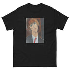 Unisex classic tee featuring Modigliani's elongated expressionist portrait of Madame Kisling