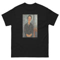 Unisex classic tee featuring Modigliani's expressionist portrait of fellow artist Chaim Soutine