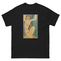 Unisex classic tee featuring Modigliani's expressionist Caryatid figure of a crouching nude woman