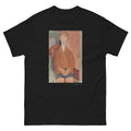 Unisex classic tee featuring Modigliani's expressionist portrait of a young boy in short pants
