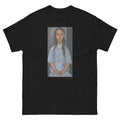 Unisex classic tee featuring Modigliani's expressionist portrait of a woman named Alice