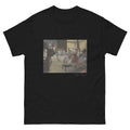 Unisex classic tee featuring Degas's impressionist painting of a ballet dance class in session