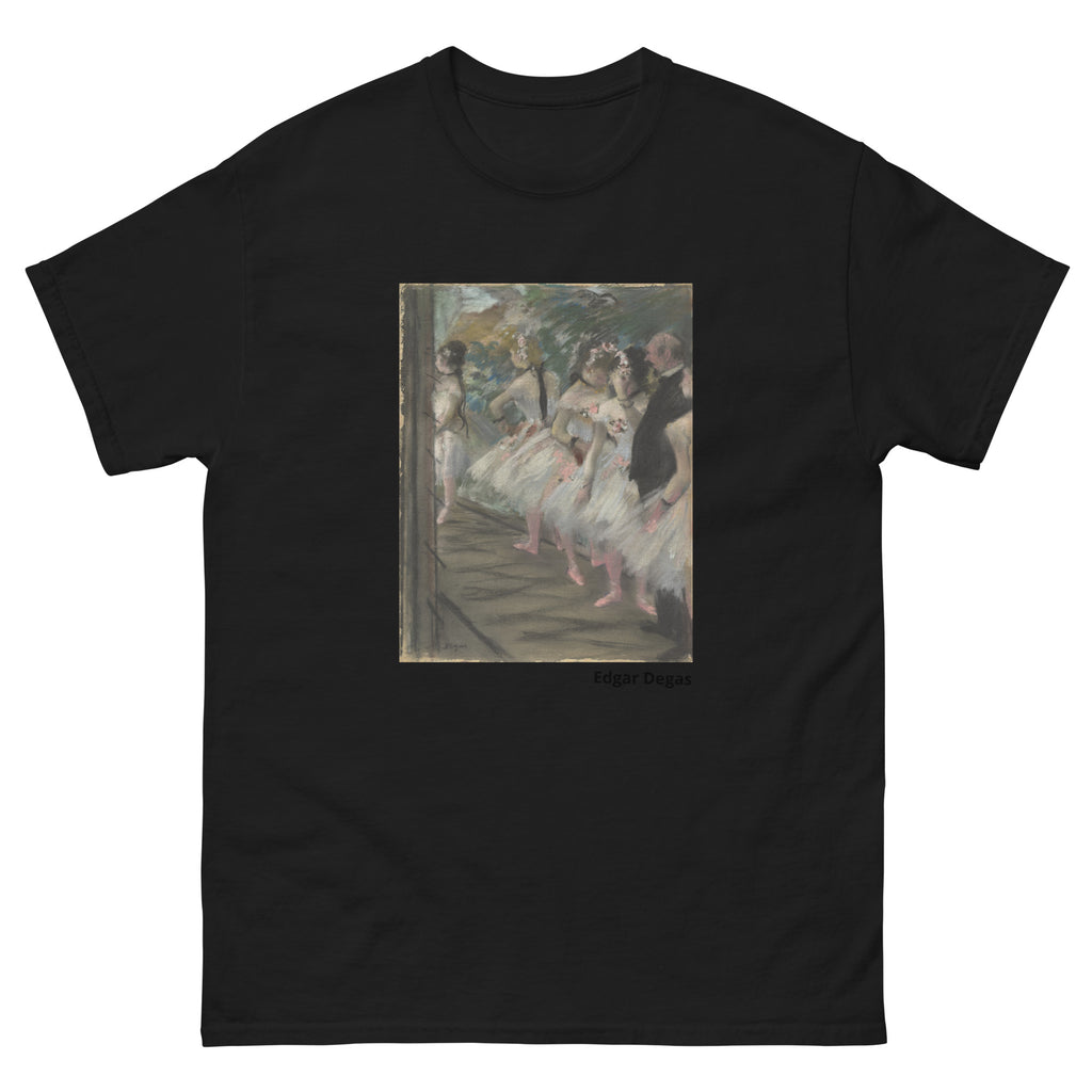 Unisex classic tee featuring Degas's impressionist painting of a ballet performance on stage