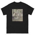 Unisex classic tee featuring Degas's impressionist painting of ballet students in a dance class