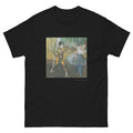 Unisex classic tee featuring Degas's painting of Harlequin and Columbine commedia figures