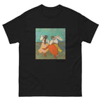 Unisex classic tee featuring Degas's colorful painting of Russian dancers in folk costume