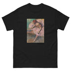 Unisex classic tee featuring Degas's impressionist painting of a ballet dancer in pink tutu