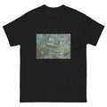 Unisex classic tee featuring Cézanne's post-impressionist landscape painting of a brook