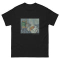 Unisex classic tee featuring Cézanne's post-impressionist still life with apples on a table