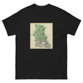 Unisex classic tee featuring Cézanne's post-impressionist still life painting of geranium flowers
