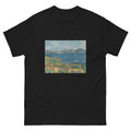 Unisex classic tee featuring Cézanne's post-impressionist painting of the Bay of Marseilles