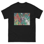Unisex classic tee featuring Franz Marc's expressionist painting of animals sheltering in the rain