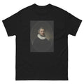 Unisex classic tee featuring Rembrandt's dramatic baroque portrait of an elegantly dressed man
